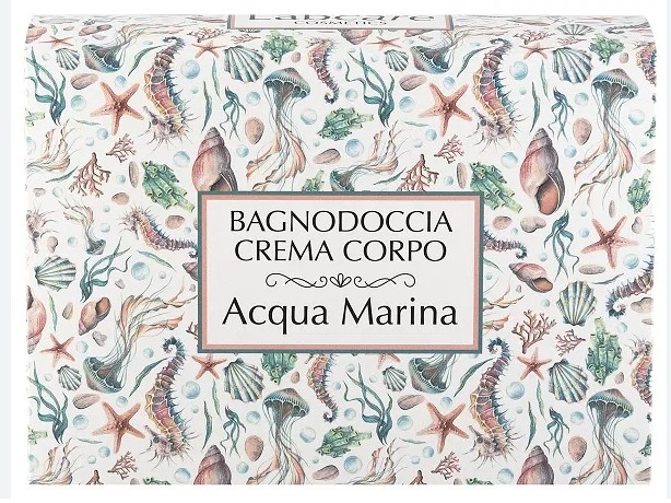 Labcare - Cofanetto Corpo Acqua Marina - 1 Bagnodoccia 125 millilitri+ 1 Crema Corpo 125 millilitri